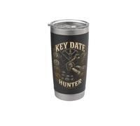 Collezionista Di Monete Numismatico Key Date Hunter Bicchiere termico in acciaio inox doppia parete