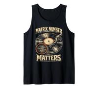 Collezionista di Vinili Matrix Number Matters Canotta