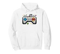 Collezionista Retrogaming Pixel Art Gamer Retro Felpa con Cappuccio