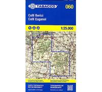 Colli Berici e Colli Euganei - Abano e Montegrotto Terme. Carta topografica in scala 1:25.000, antistrappo, impermeabile, fotodegradabile. Ediz. multilingue: Tabacco Wanderkarte 1:25000: 60