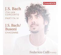 Federico Colli – J.S. Bach: Concerto italiano / Partita IV / Ciaccona – CD – NAXOS