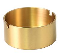 Collic Posacenere, Posacenere in Ottone, Ornamenti Desktop, Resistenza ad Alta Temperatura, Anticorrosione e Anti-Russa, Nessuna Muffa, per Soggiorno, Casa, Tea House, 8 cm