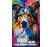 Collie Dog 2025-2026 Pocket Planner: Monthly, Weekly, and Daily, January 2025 to December 2026 with Address & Password Keeper, Organizer Perfect for Scheduling, Appointments