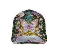 Collienght Cappelli da giardinieri personalizzati per gli amanti delle piante Cappello da giardinaggio unico per giardinieri Cappello da giardino personalizzato con figure dei cartoni animati, A23