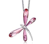 Collier Orologio Serpenteina Inseto Ornato di Cristalli Smeraldo Luxuoso Accessorio per Donne