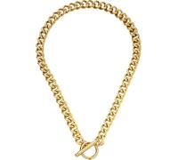 Collier per Donne con Motivi di Fiore - Chiusura Doppia, Alluminio Nero, Incudine, Perle e Catenina a Clava.