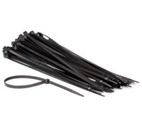 Colliers De Serrage En Nylon - 7.8 X 400Mm - Noir 100Pcs