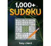 Collin Deloach 1,000+ Easy to Hard level Sudoku Puzzles (Tascabile)