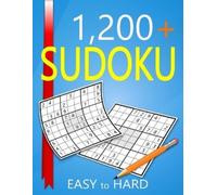 Collin Deloach 1200+ Sudoku Easy to Hard Level (Tascabile)