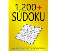 Collin Deloach 1200+ Sudoku Hard Level (Tascabile)