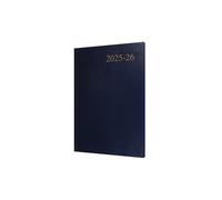 Collins Agenda settimanale "Essentials", 12 mesi, luglio 2025-luglio 2026, formato A5, copertina rigida, colore: blu scuro, ESSA53M.65-2526