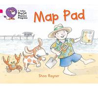 Collins Big Cat Phonics Progress Map Pad Band 01A Pink, Band 10 White