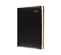 Collins - Classico - Compatto 2026 12 Mesi Calendario Anno Planner, Giorno per Pagina con Appuntamenti Agenda A5 - Nero (1250V.99-26)