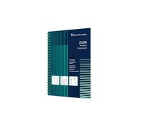 Collins - Colplan - Agenda 2026 12 mesi, calendario annuale, visualizzazione settimanale con note, copertina A4 con rilegatura a spirale (61-26)