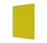 Collins Debden Essential Range 2026-2027 - Agenda giornaliera 13 mesi, formato A4, colore: giallo