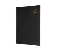 Collins Diario da scrivania Quarto settimanale (Appts) Nero 2023