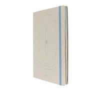 Collins Dream Planner 2024 Agenda B5 con visualizzazione settimanale e diario mensile, da gennaio a dicembre, settimanale, Starlight White DP1B4511-24