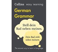 Collins Easy Learning Easy Learning German Grammar Trusted Support For Learning [Fourth Edition]