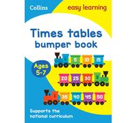 Collins Easy Learning Ks1 Times Tables Bumper Book Ages 5-7 Ideal For Home Learn