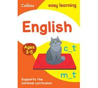 Collins Easy Learning Preschool English Ages 3-5 Prepare For School With Easy Home Learning
