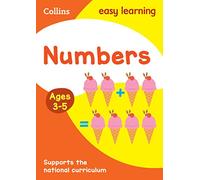 Collins Easy Learning Preschool Numbers Ages 3-5 For Home Learning: Ideal for home learning