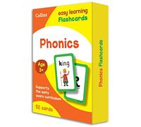Collins Easy Learning Preschool Phonics Flashcards Ideal For Home Learning