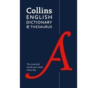 Collins English Dictionary and Thesaurus (Tascabile)