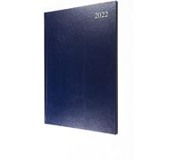 Collins Essential - Agenda giornaliera 2022, formato A4, colori assortiti