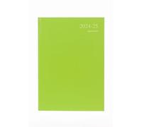 Collins Essential ESSA43M.52-2425, agenda accademica settimanale 2024-25, formato A4, color lime, per studenti e insegnanti, da luglio 2024 a luglio 2025