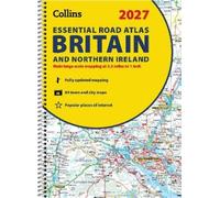 2027 Collins Essential Road Atlas Britain and Northern Ireland: A4 Spiral