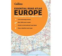 Collins Essential Road Atlas Europe (Tascabile)