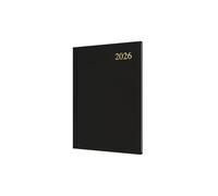 Collins - Essenziale - Agenda 2026 12 mesi, agenda settimanale, copertina rigida A5 - nero (ESSA53.99-26)