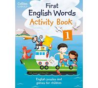Collins First English Words Activity Book 1 Age 3-7