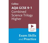 Collins GCSE AQA GCSE 9-1 Combined Science Trilogy Higher Exam Skill (Tascabile)