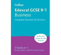 Collins GCSE Edexcel GCSE 9-1 Business Complete Revision and Practic (Tascabile)