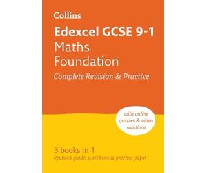Collins GCSE Edexcel GCSE 9-1 Maths Foundation All-in-One Complete R (Tascabile)