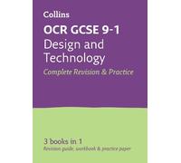 Collins GCSE OCR GCSE 9-1 Design & Technology All-in-One Complete Re (Tascabile)