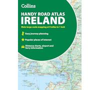 Collins Handy Road Atlas Ireland: Handy map of Ireland using clear and detailed mapping