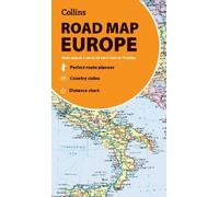 Collins Road Map of Europe: Folded map, easy to read, updated mapping