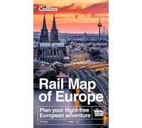 Collins Maps Collins Rail Map of Europe (Map)
