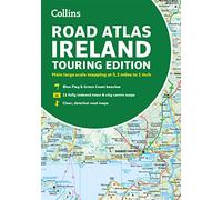 Collins Road Atlas Road Atlas Ireland Touring Edition A4 Paperback