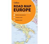 Collins Road Map of Europe: Folded map, easy to read, updated mapping
