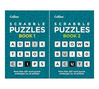Collins SCRABBLE™ Puzzles Collection: Books 1 & 2 - 500 Word Challenges for Puzzle Lovers