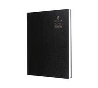 Collins - Scrivania - Calendario 2026 12 mesi, agenda giornaliera con appuntamenti, copertina rigida A4, colore nero (A44.99-26)