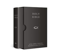 Collins UK HOLY BIBLE: King James Version (KJV) Black Present (Copertina rigida)