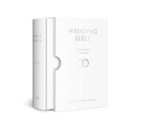 HOLY BIBLE: King James Version (KJV) White Compact Wedding Edition