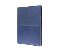 Collins Valour - Agenda giornaliera 2022, formato A5, colore: blu