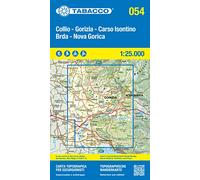 Collio, Brda, Gorizia 1:25.000. Ediz. italiana, inglese, francese e tedesca: 091