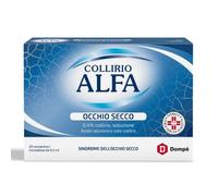 Collirio Alfa Occhio Secco 0,4% Collirio Monodose 20 Flaconi Da 0,5 Ml