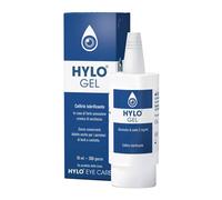Collirio Lubrificante HYLO GEL 10ml - Sollievo da Secchezza Oculare, Senza Conse